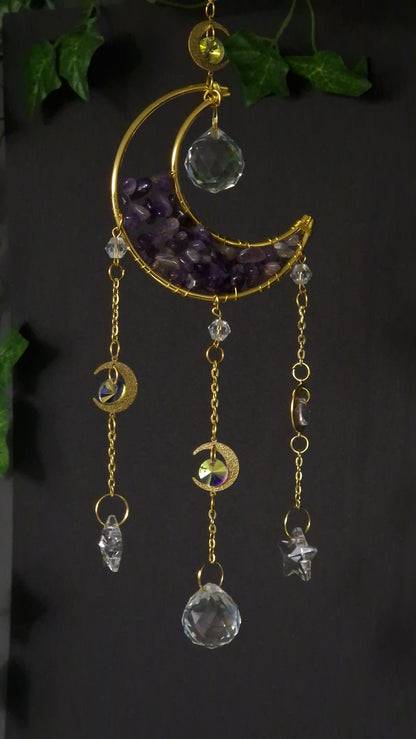 Suncatcher Amethyst klein