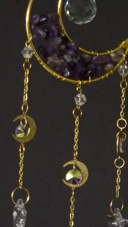 Suncatcher Amethyst klein